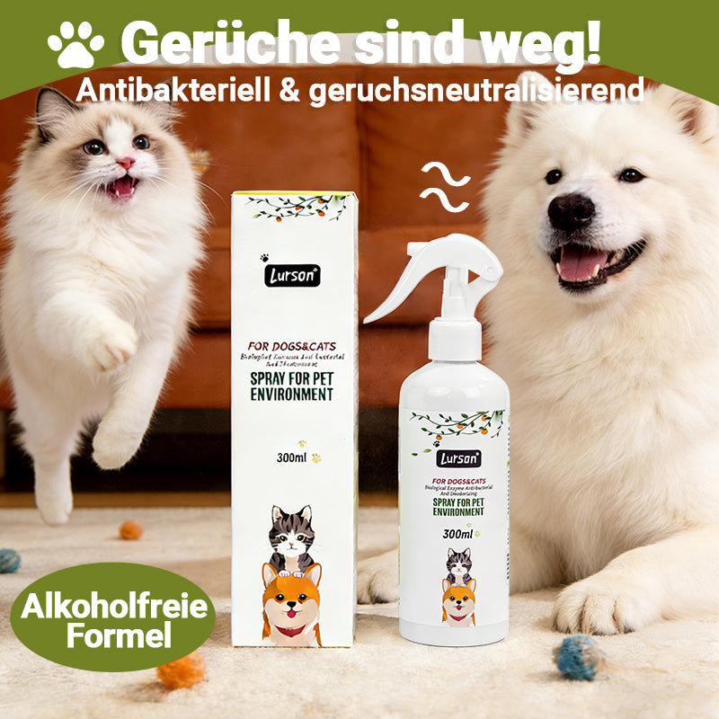 Geruchsneutralisierendes Haustierpflege-Spray — 300 ml